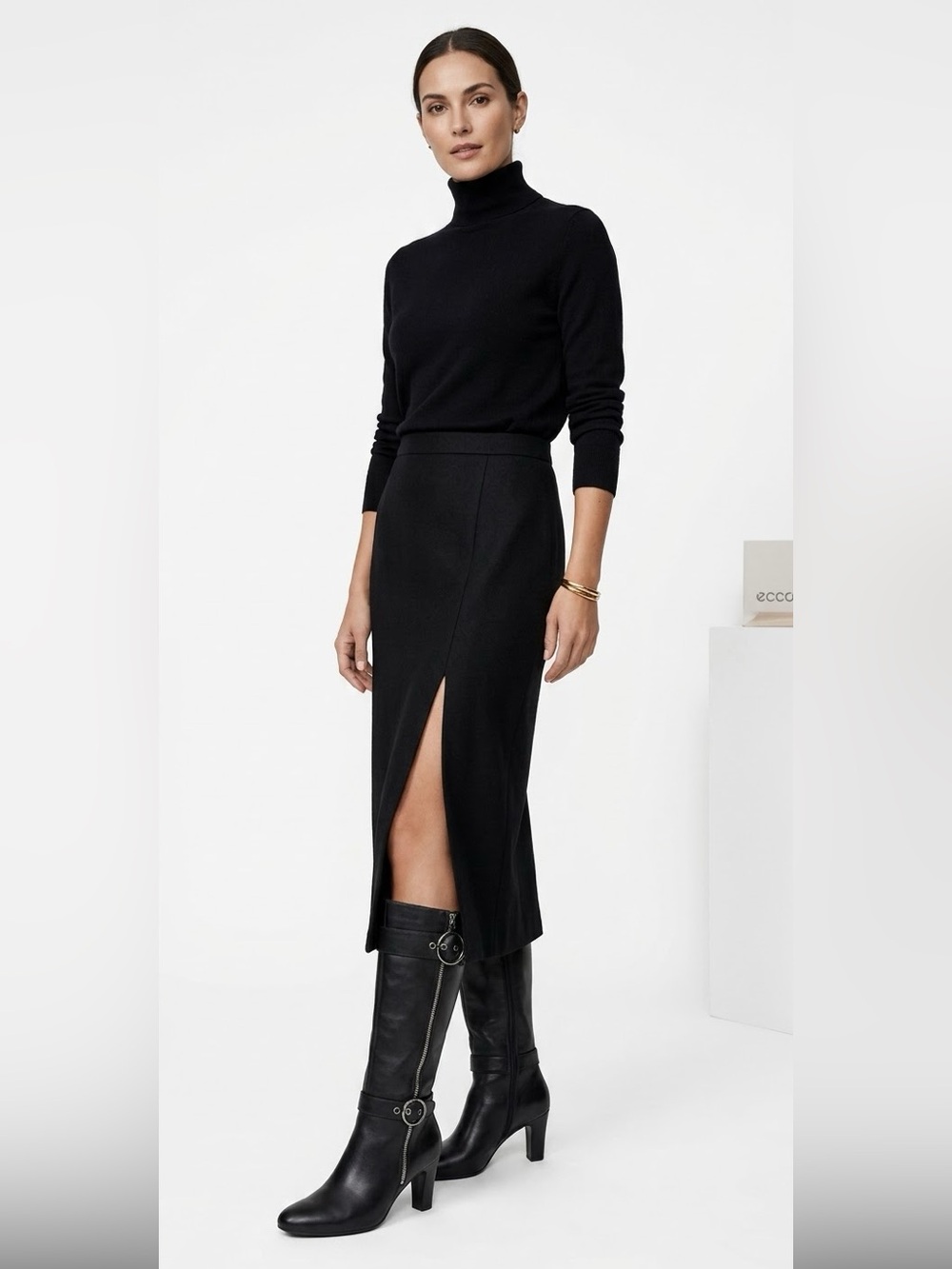 ECCO Bristol Tall Leather Boot EU 36/US 5-5.5